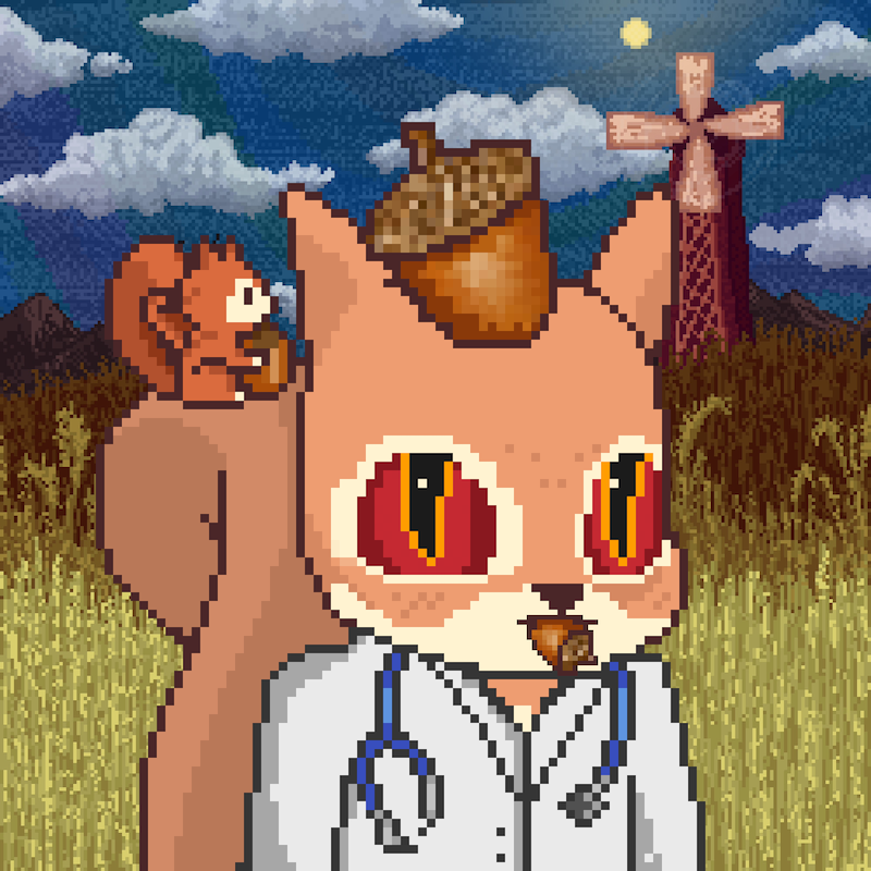 Pixel Squirrels #1864